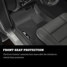 Load image into Gallery viewer, HSL50991-Husky Liners 20-23 Mercedes-Benz GLE450/GL63 AMG S X-Act Contour Black Floor Liners (2nd Seat)-Floor Mats - Rubber-Husky Liners