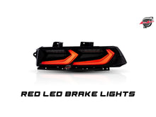 Load image into Gallery viewer, 2014-2015 Chevy Camaro Umbra LED Taillights Gloss BLK/ Smoke Lens - Black Ops Auto Works