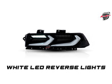 Load image into Gallery viewer, 2014-2015 Chevy Camaro Umbra LED Taillights Gloss BLK/ Smoke Lens - Black Ops Auto Works