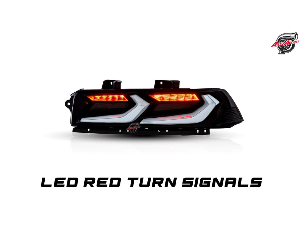 2014-2015 Chevy Camaro Umbra LED Taillights Gloss BLK/ Smoke Lens | Black  Ops Auto Works