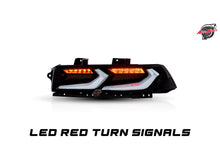 Load image into Gallery viewer, 2014-2015 Chevy Camaro Umbra LED Taillights Gloss BLK/ Smoke Lens - Black Ops Auto Works