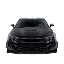 Load image into Gallery viewer, 2019-2025 Chevy Camaro ZL1 1LE Track Package Front Bumper Conversion 13pcs Flat BLK w/RS Headlights - Black Ops Auto Works