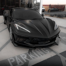 Load image into Gallery viewer, 2020-2024 Corvette C8 Stingray Evo Style Front Lip Gloss Black-Lips &amp; Splitters-Auto Addict-