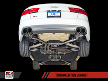 Load image into Gallery viewer, AWE Tuning Audi C7 / C7.5 S6 4.0T Touring Edition Exhaust - Diamond Black Tips - Black Ops Auto Works