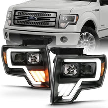 Load image into Gallery viewer, ANZO 2009-2013 Ford F-150 Projector Light Bar G4 Switchback H.L.Black Amber - Black Ops Auto Works