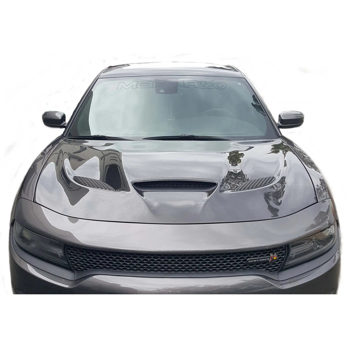 Dodge Charger Carbon Fiber Hellcat Hood SRT, Hellcat,RT,Scat Pack