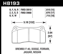 Load image into Gallery viewer, Hawk 09-11 Nissan GT-R HP+ Street Rear Brake Pads - Black Ops Auto Works