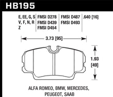 Load image into Gallery viewer, Hawk 84-4/91 BMW 325 (E30) HT-10 HPS Street Front Brake Pads - Black Ops Auto Works