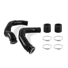 Load image into Gallery viewer, Mishimoto 2015+ BMW F8X M3/M4 Charge Pipe Kit - Wrinkle Black - Black Ops Auto Works