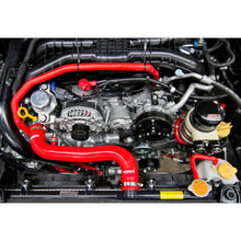 Load image into Gallery viewer, Mishimoto 2015 Subaru WRX Red Silicone Radiator Coolant Ancillary Hoses Kit - Black Ops Auto Works