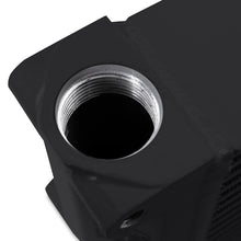 Load image into Gallery viewer, Mishimoto Heavy-Duty Oil Cooler - 17in. Same-Side Outlets - Black - Black Ops Auto Works