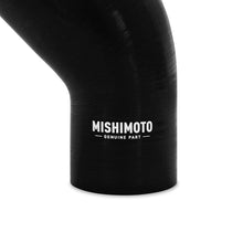 Load image into Gallery viewer, Mishimoto Silicone Reducer Coupler 45 Degree 3in to 3.75in - Black - Black Ops Auto Works