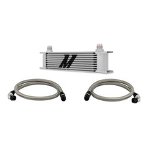 Load image into Gallery viewer, Mishimoto Universal 10 Row Oil Cooler Kit (Metal Braided Lines) - Black Ops Auto Works