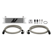 Load image into Gallery viewer, Mishimoto Universal 10 Row Oil Cooler Kit (Metal Braided Lines) - Black Ops Auto Works