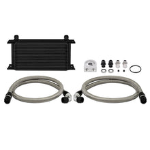 Load image into Gallery viewer, Mishimoto Universal 19 Row Oil Cooler Kit - Black - Black Ops Auto Works