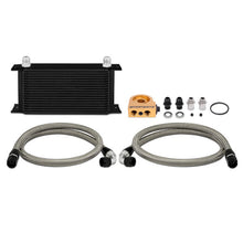 Load image into Gallery viewer, Mishimoto Universal 19 RowThermostatic Oil Cooler Kit - Black - Black Ops Auto Works