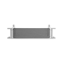 Load image into Gallery viewer, Mishimoto Universal -8AN 10 Row Oil Cooler - Silver - Black Ops Auto Works