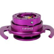Load image into Gallery viewer, NRG Quick Release Kit Gen 4.0 - Purple Body / Purple Ring w/ Handles - Black Ops Auto Works
