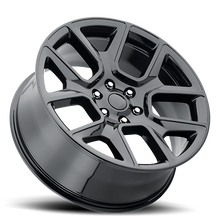 Load image into Gallery viewer, Ram Truck 1500 Replica Wheels Gloss Black Factory Reproductions FR 76-Wheels - Cast-Factory Reproductions-746241308672-22x9 5x5.5 +15 HB 77.8-