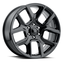 Load image into Gallery viewer, Ram Truck 1500 Replica Wheels Gloss Black Factory Reproductions FR 76-Wheels - Cast-Factory Reproductions-746241308672-22x9 5x5.5 +15 HB 77.8-