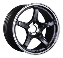 Load image into Gallery viewer, SSR GTX03 18x9.5 5x100 38mm Offset Black Graphite Wheel - Black Ops Auto Works