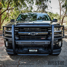 Load image into Gallery viewer, Westin 16-18 Chevy Silverado 1500 Sportsman X Grille Guard - Textured Black - Black Ops Auto Works