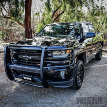 Load image into Gallery viewer, Westin 16-18 Chevy Silverado 1500 Sportsman X Grille Guard - Textured Black - Black Ops Auto Works