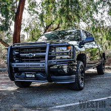 Load image into Gallery viewer, Westin 16-18 Chevy Silverado 1500 Sportsman X Grille Guard - Textured Black - Black Ops Auto Works