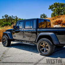 Load image into Gallery viewer, Westin 20-22 Jeep Gladiator PRO TRAXX 4 Oval Nerf Step Bars - Black - Black Ops Auto Works