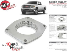 Load image into Gallery viewer, aFe Silver Bullet Throttle Body Spacers TBS 2014 GM Silverado/Sierra 1500 V8 5.3L - Black Ops Auto Works